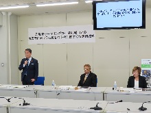 鳥取県ケータリングカー協同組合との災害時における被災者の支援に関する協定締結式2