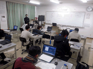 技能照査の様子