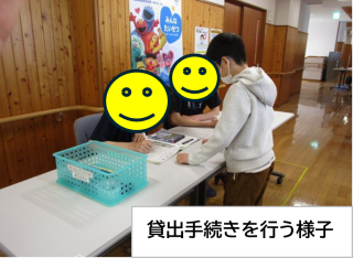 きんたろうの仕事の様子