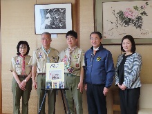 ボーイスカウト日本連盟「富士章」受章報告会2