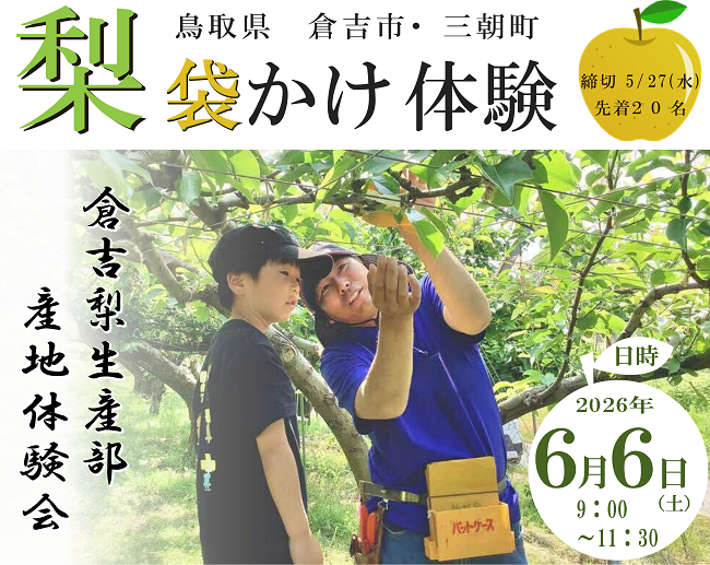 倉吉梨体験ちらし