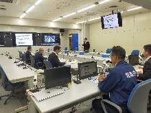 大雨及び強風に係る鳥取県情報連絡会議1