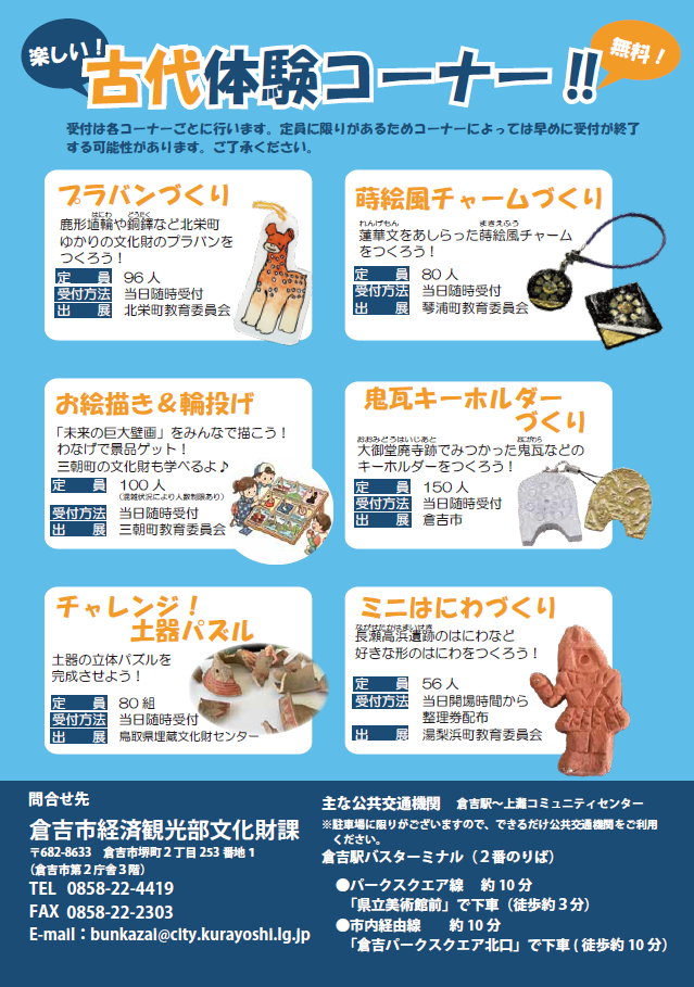 古代まつりチラシ裏