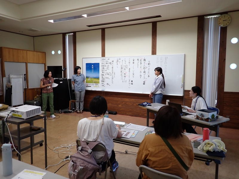 部員による活動決めの様子
