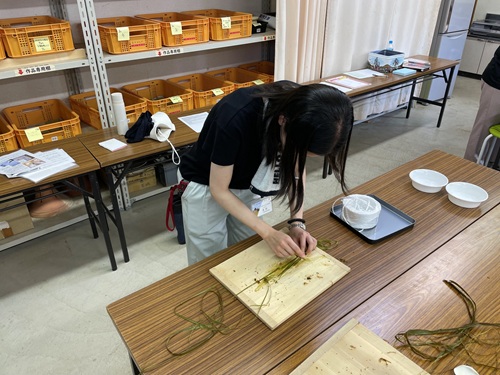 表皮の除去の様子2