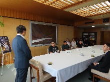 「第41回わんぱく相撲全国大会」鳥取県代表からの出場報告会1