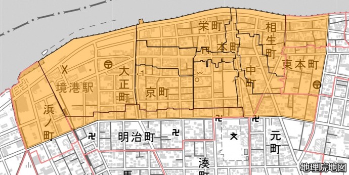 重点区域（境港市）