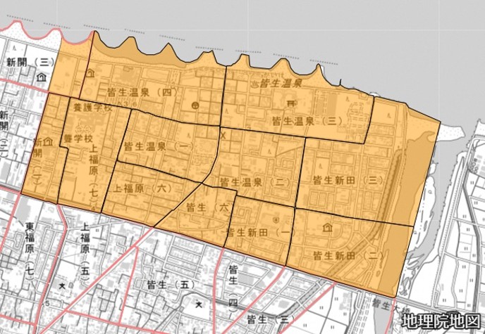 重点区域（米子市(2)）