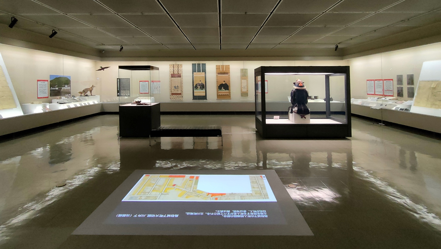 展示室の様子