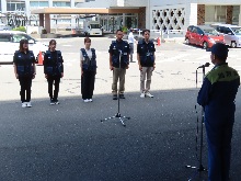 令和8年熊本地震に係る鳥取県災害派遣福祉チーム（DWAT） 出発式2