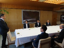 美保テクノスグループ「美勇会」からの令和8年熊本地震災害義援金贈呈式1
