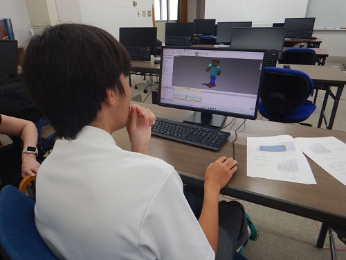 ものづくり情報技術科の様子