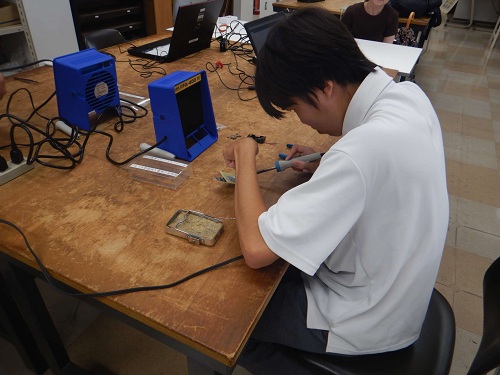 ものづくり情報技術科の様子