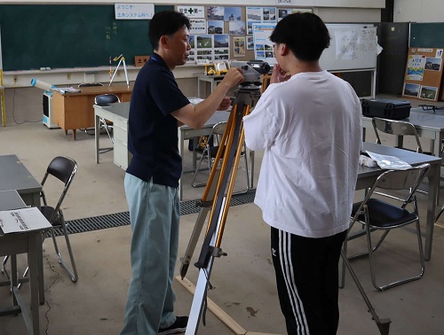 土木システム科の様子