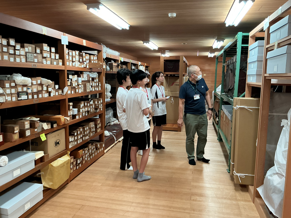 職場体験の様子