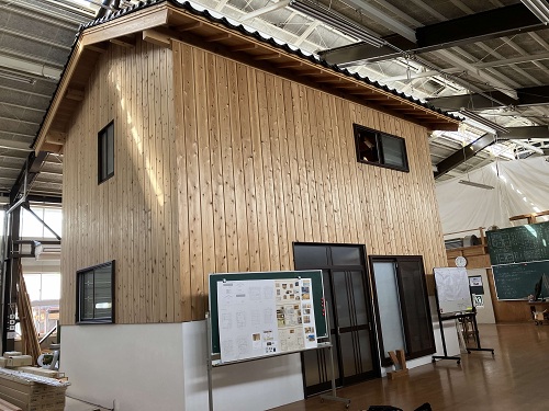 木造建築科の授業体験