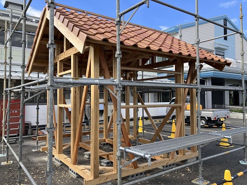 木造建築科の授業体験