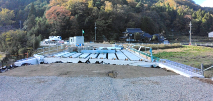 佐貫バイパス上部工施工時写真