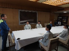熊本地震に係る技術職員派遣者 出発報告会1
