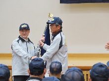鳥取県選手団県旗授与・激励式1