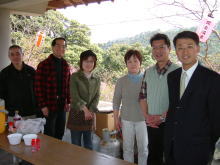 亀井公園にて