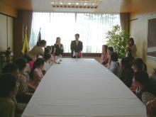 台湾台中県青少年交流団