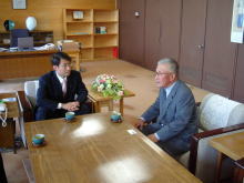 米川土地改良区理事長