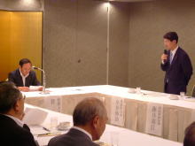 菅総務大臣と意見交換
