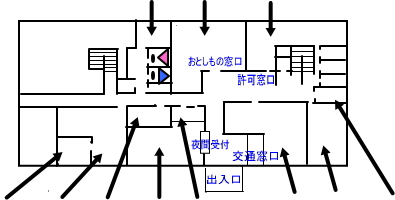 １階見取り図