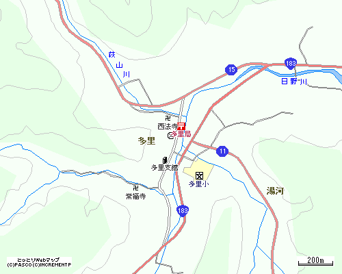 日野郡日南町多里１９３