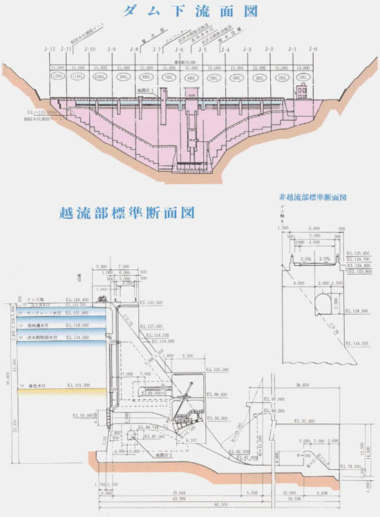 賀祥ダム図面