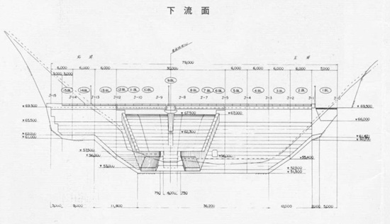 百谷ダム図面１