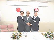 調印式
