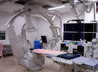 循環器専用血管撮影装置の写真