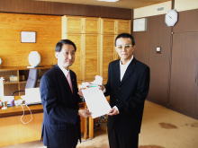 辞令交付