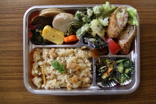 地元食材弁当