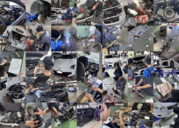 自動車整備科写真