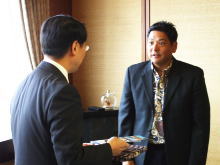 来訪