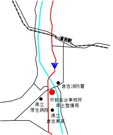 中部総合事務所地図