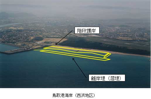 鳥取海岸製備地区の写真