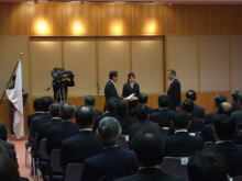 辞令交付