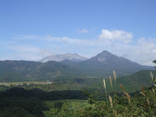 鬼面台からの大山と烏ヶ山