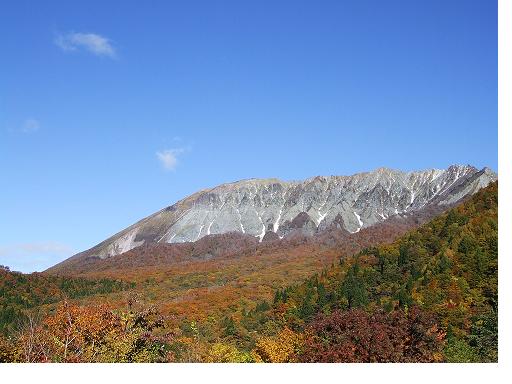 鍵掛峠からの大山