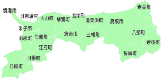 県内市町村配置図