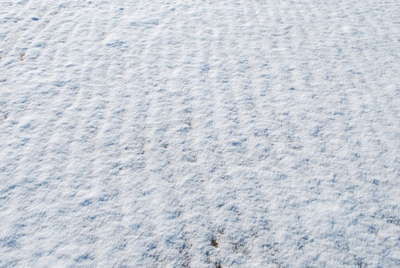 雪の砂丘