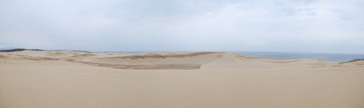 馬の背の風景