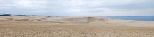 馬の背の風景
