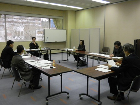 考古部会での協議の様子の写真