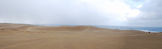 馬の背の風景