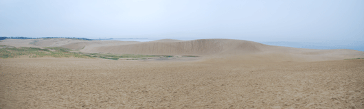 馬の背の風景